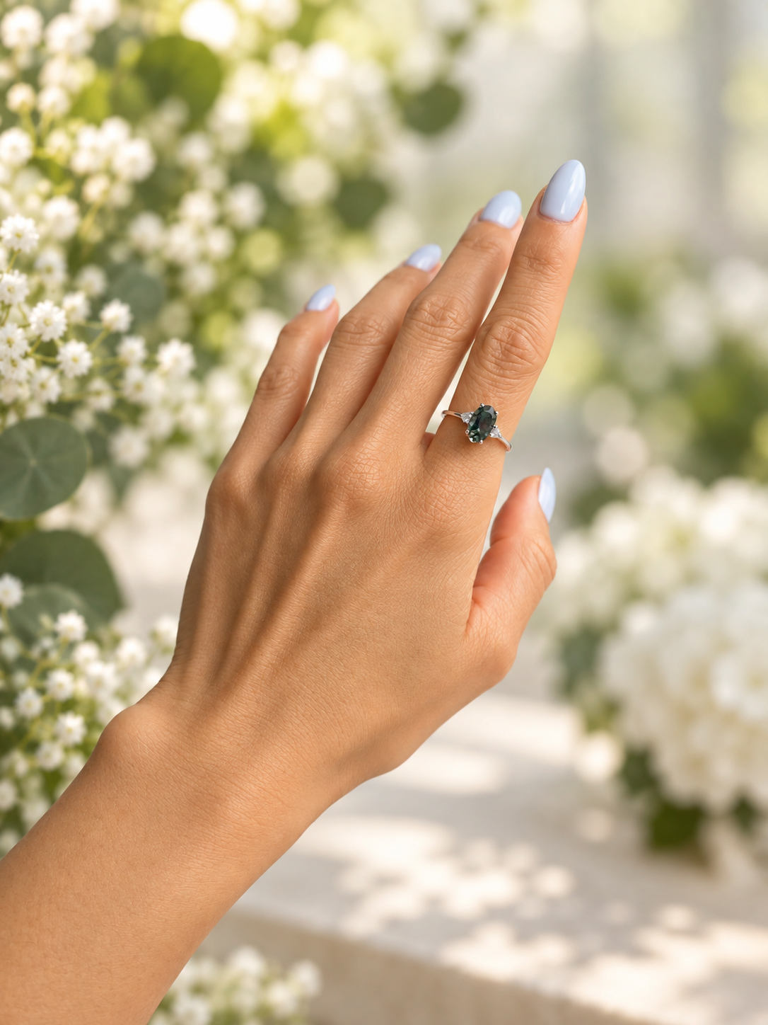 Moss Blossom Ring
