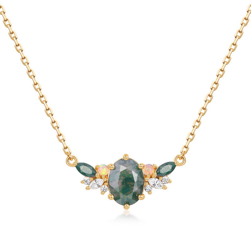 Botanical Jewel Necklace