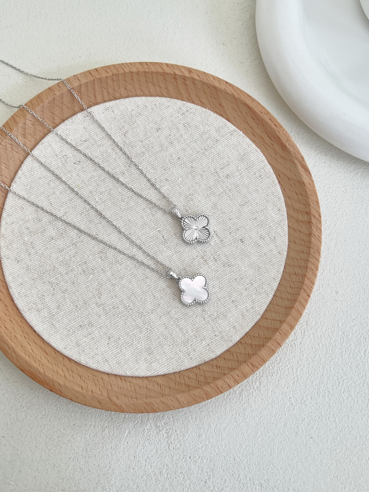 Reversible Clover Necklace