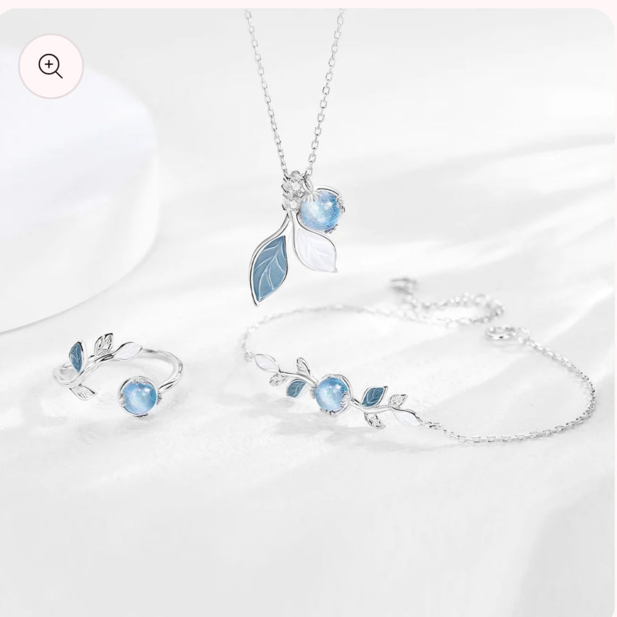 Cobalt Leaf Set