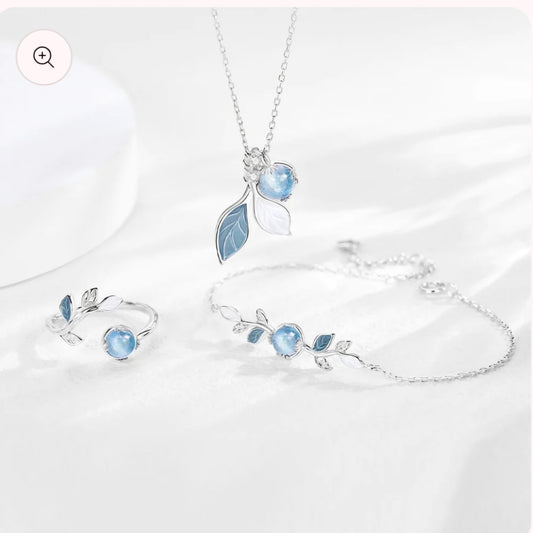 Cobalt Leaf Set
