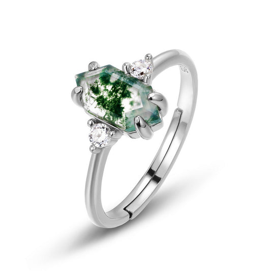 Moss Blossom Ring by Avelune Collection