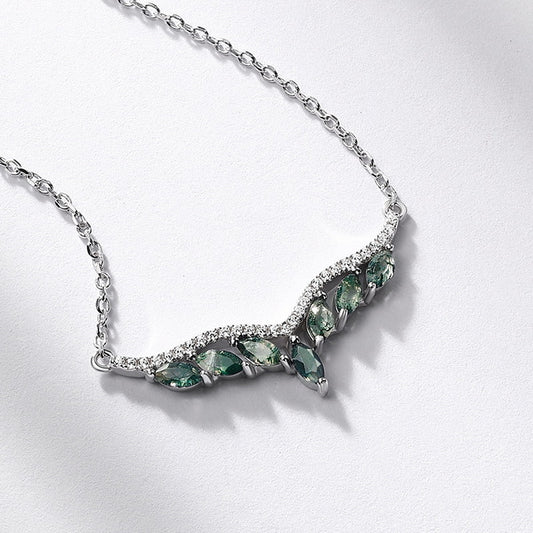 Forest Wing Necklace by Avelune Collection
