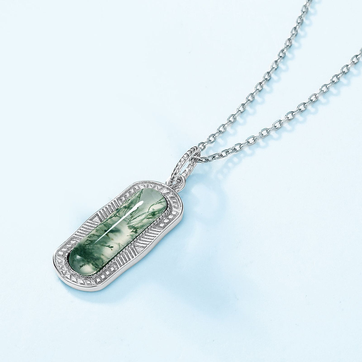 Moss Window Necklace by Avelune Collection