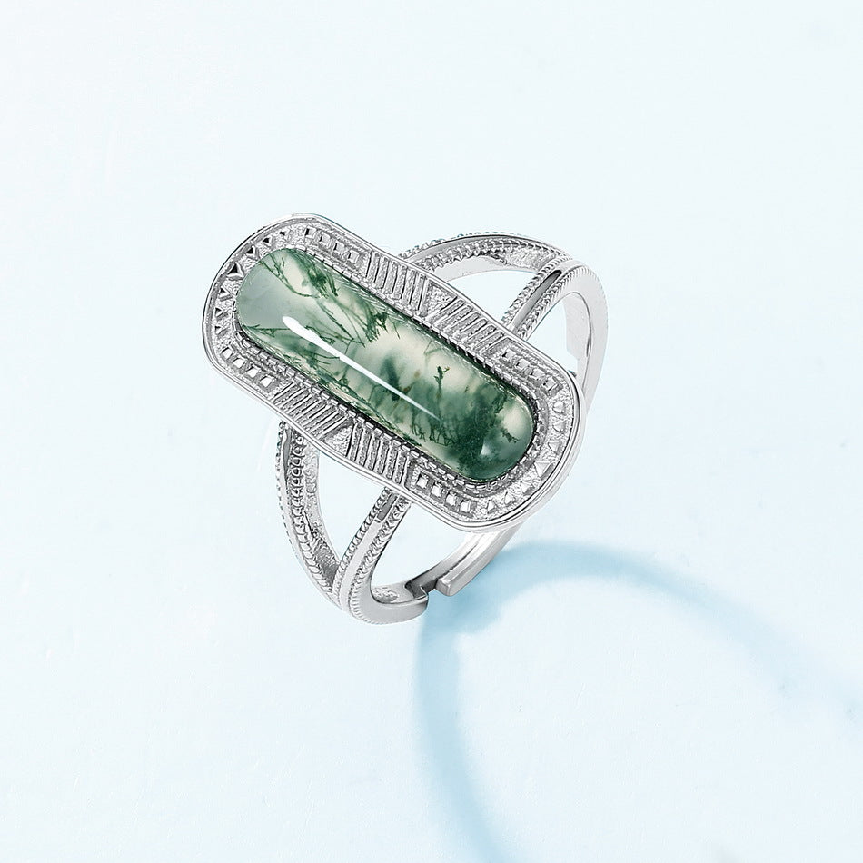 Moss Window Ring by Avelune Collection