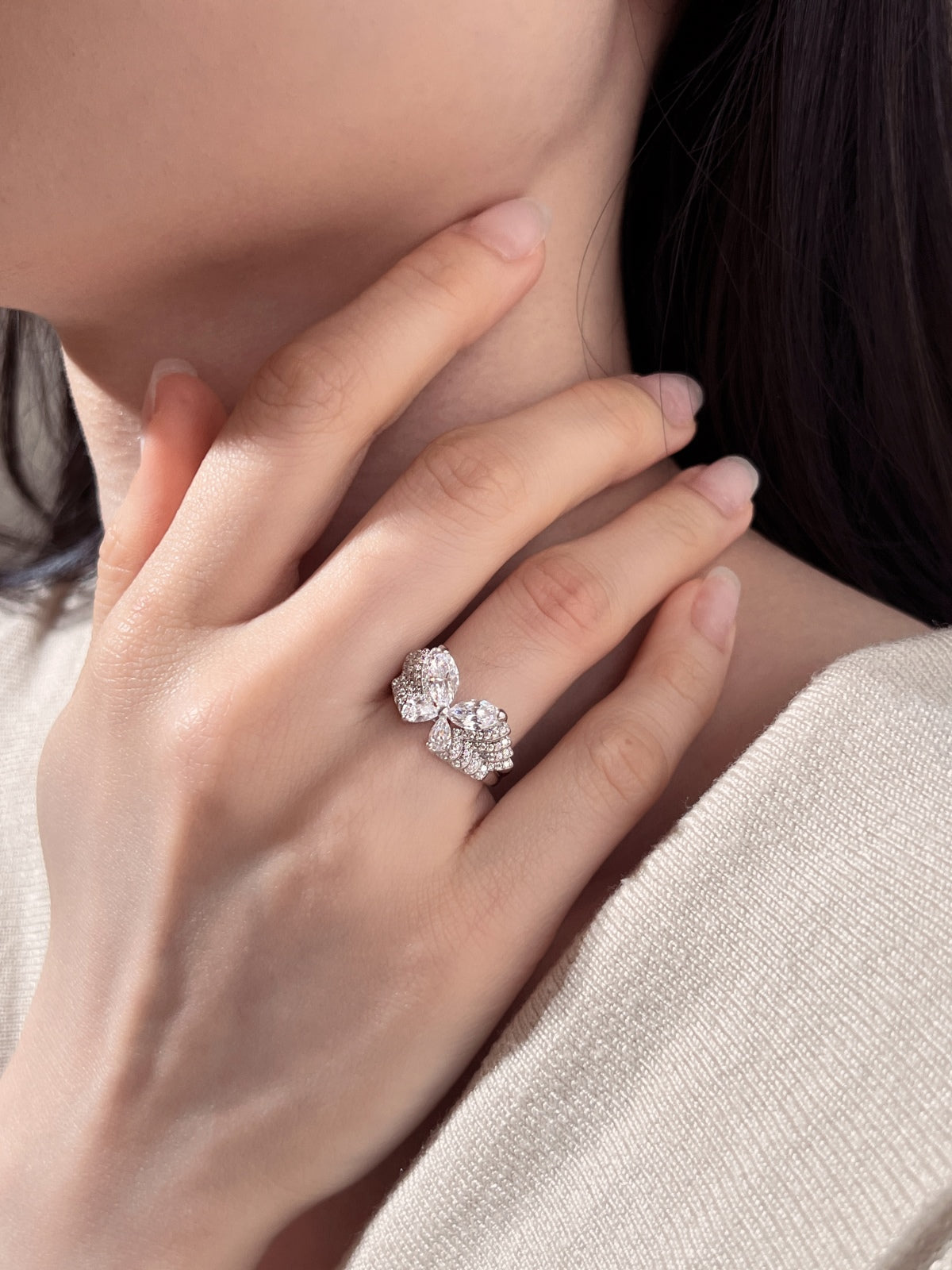 Serena Butterfly Ring