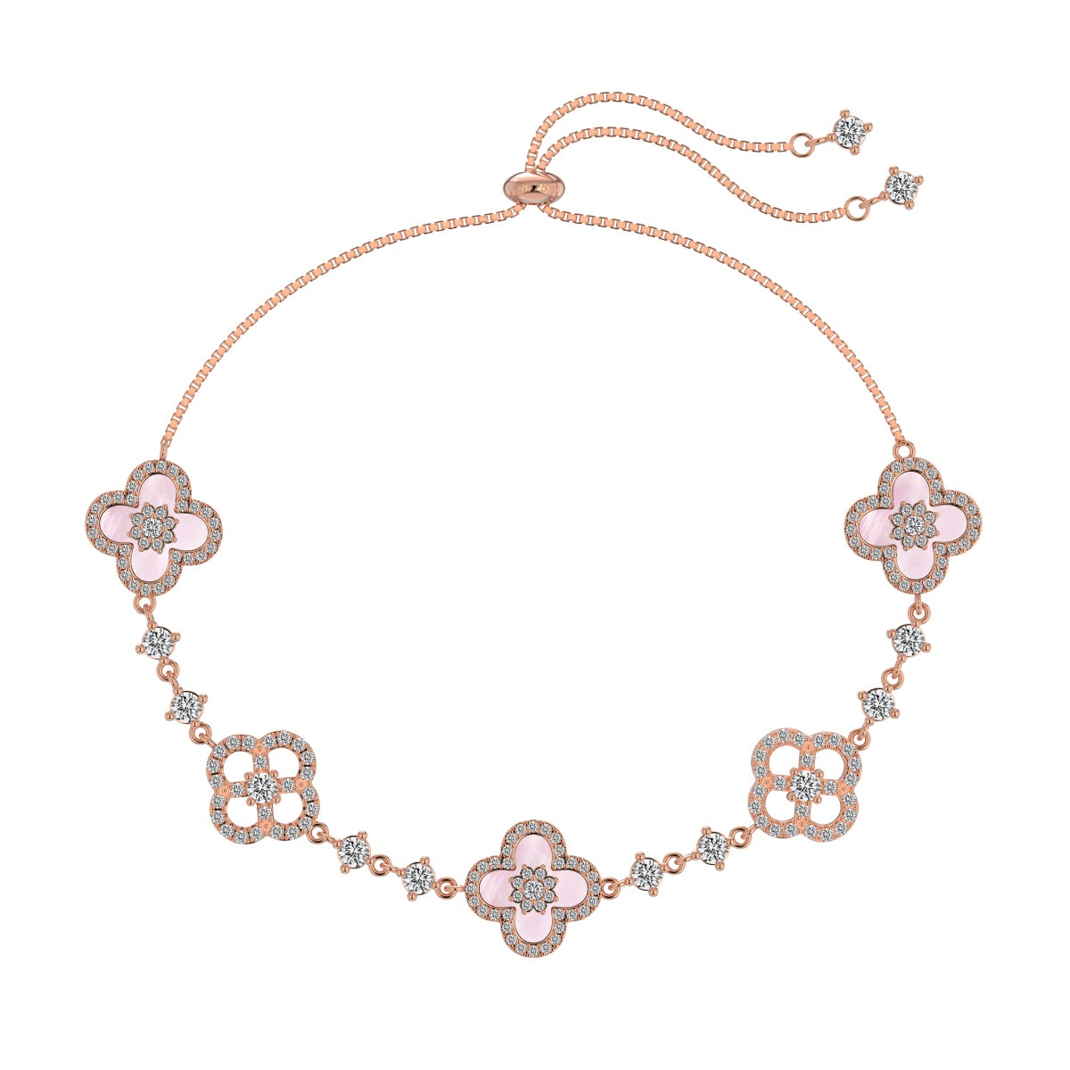 Rosé Bloom Bracelet