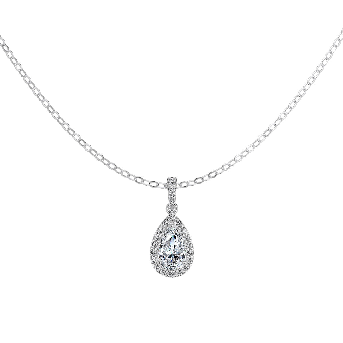 Lumière Pear Necklace