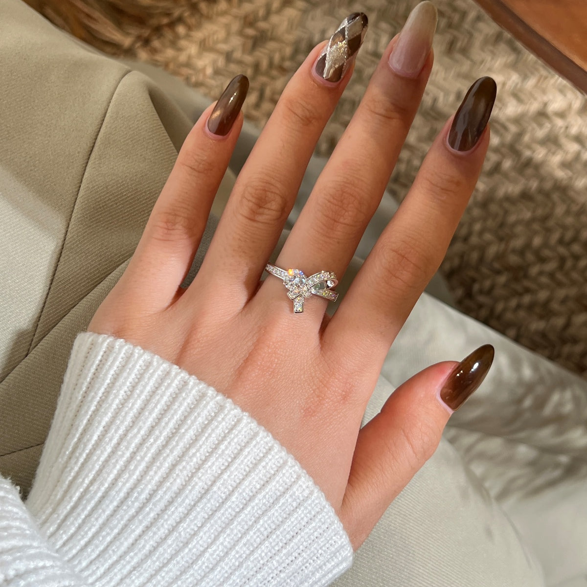 Étoile Moissanite Ring