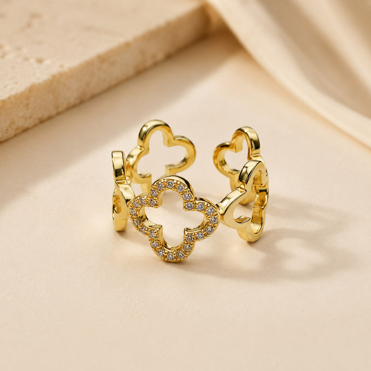 Aurelia Link Ring - Avelune