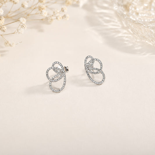 Sculpted Ribbon Earrings - Avelune